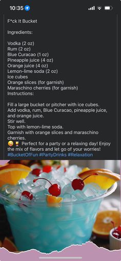 the recipe for an ice cream sundae with cherries