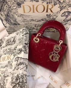 Dior Mini Bag, Lady Dior Mini, Hand Bags For Women, Dior And I, Pretty Jewelry Necklaces