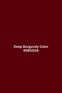 the deep burgundy color is shown in this image