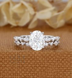 Oval Cut 2 Carat Moissanite Bridal Set Engagement Ring Solid 14K white Gold VVS1 #moissanitering #simulatedring #engagementring #weddingring #bridalset #bridering #diamond #gold #jewelry #diamondjewelry #diamondring #fashionjewelry #fancyring #finejewelry #ovalcut #ovalcutring #whitegold #whitegoldring #handmadejewelry #luxuryjewelry #weddinggift #anniversarygift #valentinedaygift #specialdaygift #christmasgift #newyeargift #jewelrylove #jewelrydesign #customjewelry #love #twosetring #beauty Moissanite Bridal Sets, Bridal Ring Sets, Set Ring, Bridal Set, 2 Carat, Bridal Sets, Oval Cut, Wedding Rings Engagement, Wedding Engagement