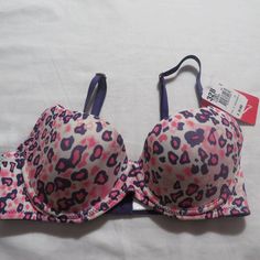 New With Tags Size 32b Color Is Burple/Pink Lumar By Leonisa Pet And Smoke Free Home Please Feel Free To Make Reasonable Offers Pem 15 Purple Push-up Bra For Summer, Purple Animal Print, Purple Animals, Printed Bras, Sleep Wear, Women's Intimates, Pink Purple, Animal Print, Cool Outfits