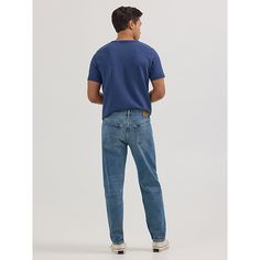 Enjoy ultimate relaxation with the Lee® Men's Oscar Super Relaxed Jean. Crafted with trendy charm, this pair blends our iconic denim with a relaxed fit that ensures a laid-back '90s look and feel. Constructed with a soft cotton blend and a hint of stretch, and sporting an iconic Lee patch and branded hardware, these jeans are at home everywhere from a casual workday to a night out. 67% Cotton, 32% Lyocell, 1% Elastane. Northbound. 32 W / 34 L. Casual Straight Washed Blue Jeans, Casual Denim Blue Jeans For Gatherings, Casual Denim Blue Jeans, Casual Jeans With Straight Hem For Gatherings, Casual Dark Wash Jeans For Gatherings, Casual Straight Hem Jeans For Gatherings, Casual Straight-hem Jeans For Gatherings, Casual Rigid Denim Jeans For Everyday, Relaxed Fit Jeans For Casual Gatherings With Straight Hem