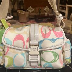 Excellent Condition, Never Been Used. No Markings Or Scratches On Exterior. Interior Like New. Has Front And Side Zipper Pockets. 2000s Accessories, Coach Tote Bags, Girly Accessories, Cute Purses, Satchel Purse, Coach Purse