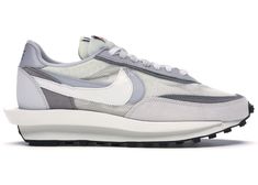 Nike LD Waffle sacai Summit White - BV0073-100 Waffle Sacai, Nike Sacai, Baskets Nike, Sneaker Release, Sneakers Adidas, White Wolf, Grey Nikes, Grey Shoes, Nike Cortez Sneaker