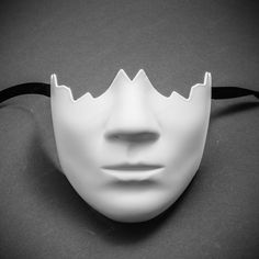 Unpainted Lower Half Face Costume Masks Masquerade - White Steampunk Masks, Cultural Poster, Cat Face Halloween, Diy Masquerade Mask, Masquerade Mask Costume, Mask Steampunk, Ball Event, Masks Design, 21st Ideas