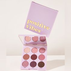 Gorgeous Limited Edition 9 Color Eyeshadow Palette From Tarte. Brand New Beauty Product With Box, Never Used. First 4 Photos Are Stock Images, Last Photo Is Actual Palette. Description From Tarte Website Below: What It Is Spread Positive Vibes With This Limited-Edition Eyeshadow Palette Filled With Flirty & Fun Shades! Why We Love It 9 Everyday Neutral Rosy, Plum & Brown Eyeshadows Amazonian Clay-Infused To Prevent Smudging Includes 4 Matte, 3 Luster & 2 Shimmer Shades Clinical Results Vegan Der Tarte Eyeshadow Palette, Skincare Sale, Highlighter Brush, Color Eyeshadow, Too Faced Concealer, Tarte Cosmetics, Brown Eyeshadow, Tarte Makeup, 4 Photos