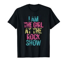 PRICES MAY VARY. Vintage I Am The Girl At The Rock Show, Rock Music Lover Tee. This retro Rock n Roll Gift for Rock Lovers. Rock outfit for the next concert or for your concert band.Perfect Gift for Christmas, Birthday and Fathers Day. This tshirt is perfect for the concert goer who loves to attend concerts. Do you consider yourself or someone else addicted to going to concerts? Rock this shirt at the concerts. Lightweight, Classic fit, Double-needle sleeve and bottom hem Show Rock, Men Sportswear, Sportswear Men, Top Clothing Brands, Lovers Rock, Rock Outfit, Men Hoodies, The Concert, Music Lover