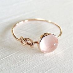 Sweet Pink Round Opal Refine Trendy Weave Rose Gold Rings For Women, Pd176 Stone: Cubic Zircon Material: Rose Gold Plated Brass Attractive Packaging Buy Any 2 Items For $25 (Make Bundle) 100% Brand New Thank You! Rose Gold Rings Boho, Cute Rings For Teens Rose Gold, Beautiful Rings For Teens, Pretty Rings For Teens Simple, Rose Gold Thumb Rings For Women, Infinity Knot Ring, Boho Styl, Pink Moonstone, Ring Rosegold