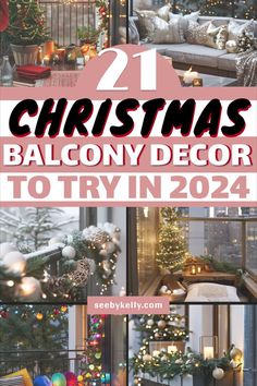 Apartment Balcony Christmas Decor Ideas Christmas Decor Ideas Outdoor Apartment, Apartment Balcony Christmas Decor Ideas, Balcony Christmas Decor Ideas, Balcony Christmas Decor, Unique Christmas Decor Ideas, Christmas Exterior, Natural Christmas Decor