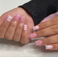 Sqaure Nails, Natural Acrylic Nails, Gel Toe Nails, Super Cute Nails, Simple Acrylic Nails, Work Nails