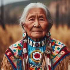 An old native American woman wearing cultural dress Elderly Native American Woman, Navajo Women, Cultural Dress, Native American Woman, Native American Paintings, Native American Quotes, Aztec Warrior, Native American Artwork