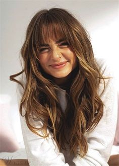 Hairstyles Pinterest, Hairstyles Model, Long Human Hair Wigs, Fall Hair Trends, Hairstyles Braided, Long Hair With Bangs, Braided Hair, Grunge Hair, Model Hair