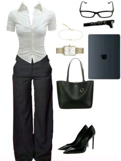 Casual Woman Outfit, 6th Form Outfits, Glamouröse Outfits, Lawyer Outfit, Woman Outfit