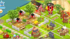 the farm town is shown in this screenshot