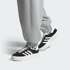 Powerful Aesthetic, Looks Adidas, Adidas Gazelle Bold, Gazelle Bold, Adidas Shoes Originals, Bold Shoes, Adidas Brand, Adidas Campus, Adidas Sneaker