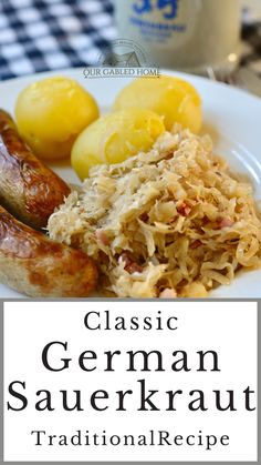 classic german sauerkraut traditional recipe