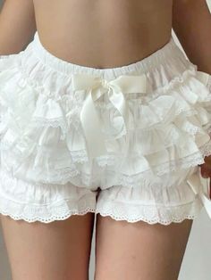 Elegant Shorts, Kawaii Shorts, Frilly Shorts, Patchwork Shorts, Pants Streetwear, Kawaii Harajuku, Women Y2k, Bubble Skirt, Lace Splicing