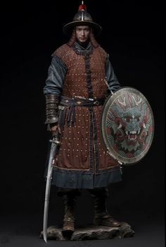 Ming Dynasty Armor, Chinese Armor Ancient, China Warrior, A Knight's Tale, Ancient Armor, Medieval Clothes