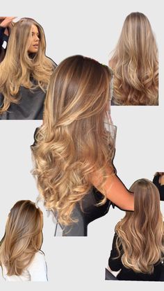 Blonde Hair Goals, Honey Blonde Hair Color, Hairstyle Examples