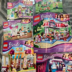 the lego friends set is in its original packaging and it's ready to be shipped