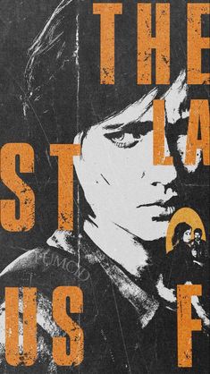 the poster for the upcoming film, the last usf is shown in orange and black