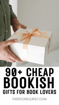 90+ Affordable Bookish Gifts Every Book Lover Will Adore Book Club Gifts Diy, Readers Gift Basket, Reading Tips, Cheap Gifts, Gift For Brother, Bookish Gifts, Gift Ideas For Men, Gifts Holiday, Gifts Diy