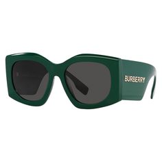 Item Code: M00770&#44 Luxury Green Chic Sunglasses, Luxury Modern Green Sunglasses, Luxury Modern Gray Sunglasses, Rim Design, Grey Sunglasses, Burberry Sunglasses, Eyewear Brand, Classic Frame, Green Dark