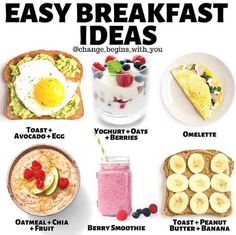 an image of easy breakfast ideas