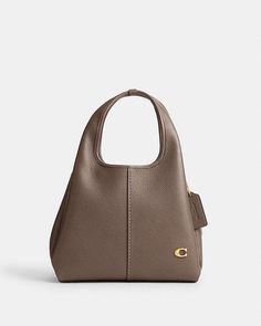 COACH® | Lana Shoulder Bag 23 Girly Bags, Fancy Bags, Signature Hardware, Pretty Bags, Grab Bag, Grab Bags, Cute Bags, Shoulder Bag Women, Pebbled Leather