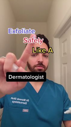 Dr. Shah(@dermdoctor) on TikTok: How to Exfoliate like a Pro @paulaschoiceskincare #paulaschoice #ad #dermdoctor #skincare #exfoliation #skincareroutine #dermatologist Exfoliate Face Products Skincare, Dermatologist Reacts Videos, Dr Shah Dermatologist Videos, Dr Shah Dermatologist, Exfoliators For Face, Exfoliate Face Products, Dermatologist Reacts, Dermatologist Aesthetic