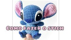 a crocheted stuffed animal with the words como fazer o stitch