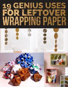 the top ten genius uses for leftover wrapping paper