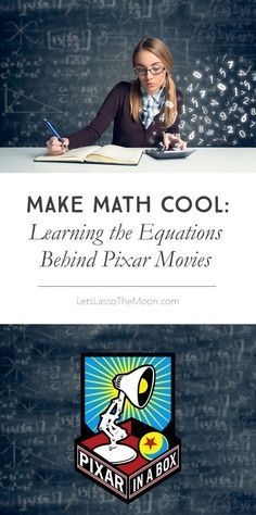 Learning the Equations Behind Pixar Movies *How cool is this Khan Academy + Disney collaboration for kids?!? What a great way to make math cool. Teaching Mathematics, Maths Algebra, Secondary Math, 7th Grade Math, 8th Grade Math, Khan Academy, Math Projects, Math Methods, Homeschool Math