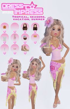 dti roblox no vip summer vacation outfit Dress To Impress Roblox Outfits Ideas Theme Tropical, Spring Dti Outfit No Vip, At The Beach Dress To Impress No Vip, Dti Tropical Theme Outfit, Dti Theme Ideas Non Vip, Dti Roblox Party Theme, Roblox Dress To Impress Outfits Codes, Dress To Impress Roblox Non Vip