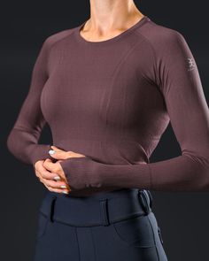 Lux Seamless LS (Long Sleeve): Breathable performance fabric offers the most comfortable ride. Moisture-wicking, UV protection technology keeps you cool and safe so you can do what you do best - Ride! Lux Seamless LS features include: Moisture Wicking Technology Breathable Fabric UV Protection Thumb Hole Micro-elastic Seamless Tops For Training, Micro-elastic Sportswear Tops For Training, Breathable High Stretch Outdoor Tops, Fitted Solid Tops For Outdoor Activities, Fitted Crew Neck Activewear For Outdoor, High Stretch Outdoor Activewear With Thumbholes, High Stretch Activewear With Thumbholes For Outdoor, Outdoor Stretch Sweat-resistant Tops, Stretch Sweat-resistant Tops For Outdoor Activities