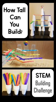 Stem Activities Elementary Building, Stem Games For Elementary, Easy Stem Activities Preschool, Busy Activities For Elementary, Steam Activities Preschool Art, Special Needs Stem Activities, Provications For Kids, Ece Science Activities, Stem Ideas For 1st Grade