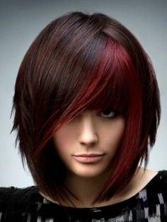 Wedge Hairstyles, Asymmetrical Hairstyles, Shoulder Hair, Elegant Hair, Funky Hairstyles, Fringe Hairstyles, Everyday Hairstyles, Women Hairstyles