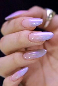 Ombre Nail Colors, Ombre Chrome Nails, Purple Chrome Nails, Orange Ombre Nails, Blue Ombre Nails, Purple Nail Art