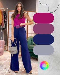 Spring Color Combos Outfits, Color Outfits, Winter Typ, Colour Combos