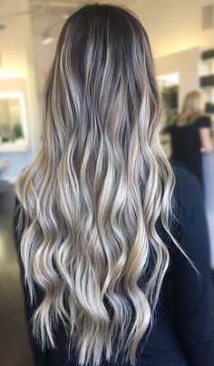 Cool Tone Hair Color, Cool Tone Hair, Sombre Blonde, Blonde Sombre, Ashy Hair, Makeup Pics