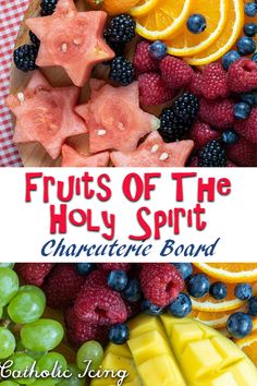 Charcuterie Board Ideas For Kids, Fruits Of The Holy Spirit, Fruit Plus, Charcuterie Board Ideas, Healthy Afternoon Snacks, Fruits Of The Spirit, Easter Snacks, Fruits For Kids, Health Desserts