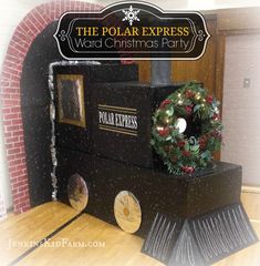 Polar Express Christmas, Polar Express Movie, Church Christmas Party, Christmas Parade Floats, Polar Express Party, Ward Christmas Party, Christmas Express