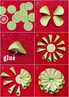 how to make an origami flower out of paper - step by step instructions