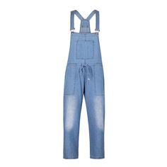 Introducing the 2023 Summer Collection: light blue women's denim overall. 90s style ââ‚?the perfect blend of timeless style and modern fashion!Why You'll Love ItOur denim overalls offer the perfect combination of '90s nostalgia and contemporary charm. With their light wash. loose fit. and suspenders closure. they're not just stylish ââ‚?they're a statement!Distinctive Features Grunge Style: Inspired by the iconic '90s grunge movement. these overalls exude an effortlessly cool attitude. Light Was Dungaree For Women, Jumpsuits Summer, Womens Denim Jumpsuit, Jumpsuits Casual, Long Overalls, Denim Jumpsuits, Urban Apparel, Jumpsuit Fitted, Pocket Jumpsuit