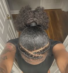 #naturalhaircare #curlyhairideas Quick Curly Hairstyles, Hair Braid Patterns, Natural Hair Bun Styles, Hair Puff, Protective Hairstyles For Natural Hair, Cute Curly Hairstyles, Braided Hairstyles For Teens, Quick Braided Hairstyles