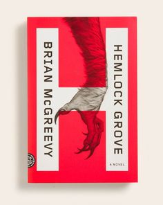 a red book with an image of a bird on it's cover and the words, brain lock grove