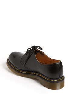 Smooth leather fashions a classic lace-up oxford with a comfortable round toe and heavy-duty outsole. Style Name:Dr. Martens '1461 W' Oxford. Style Number: 348788_3. Gender Inclusive, Dr. Martens, Leather Fashion, Smooth Leather, Dress Shoes Men, Oxford Shoes, Leather Upper, Dress Shoes, Oxford