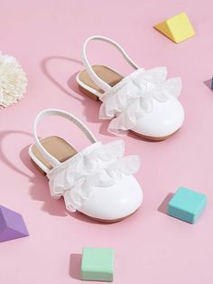 1 Pair Toddler Fashionable Cute Elastic Slip-On Flat Shoes White Fashionable    Colorblock No Instep   Baby Shoes, size features are:Bust: ,Length: ,Sleeve Length: Barefoot Sandals Baby, Sticky Bra, Lingerie Accessories, Kids Beachwear, White Collar, Sports Equipment, Maternity Bag, Elastic Band, Women Lingerie