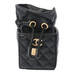 CHANEL Matelasse Chain Shoulder Square Black Tone - Women's Lambskin Bag   General     Brand :  Chanel     Design     Type :  Shoulder bag     Material :  Leather     Leather/Fur Type :  Lambskin     Color :  Black     Gender :  Women     Size     Size (HxWxD) :  6.5cm x 6.5cm x 6cm / 2.55'' x 2.55'' x 2.36''     Strap Length :  123cm / 48.42''    Included Items     Accessories :  Dust bag     Accessories Notice :  Before purchasing, please refer to the images of the accessories included with the item.     Condition     Condition :  Used (good)     Ranking :  Rank AB Used - Traces of usage, scratches / dirt can be seen but generally in good condition     Seller Ranking :  Rank AB     Overall Scratches :  Slight     Condition Notice :  Before purchasing, please refer to the images for the e Silver Balenciaga Bag, Balenciaga City Bag 2000s, Balenciaga Sleeve Bag, Black Balenciaga City Bag, Balenciaga Metallic Purse, Toned Women, Dust Bag, Bag Accessories, Womens Sizes