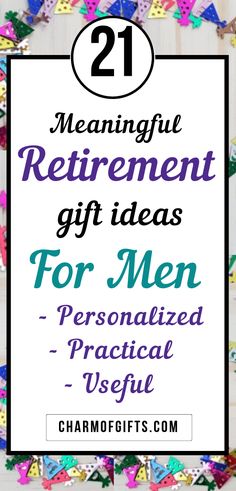 the words, 21 ways to make sure that you are getting paid for retirement gifts